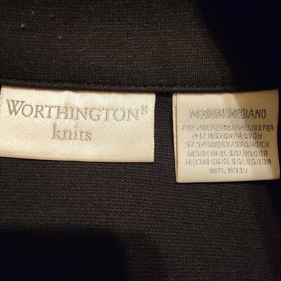 Worthington medium black Jacket - Picture 2 of 6